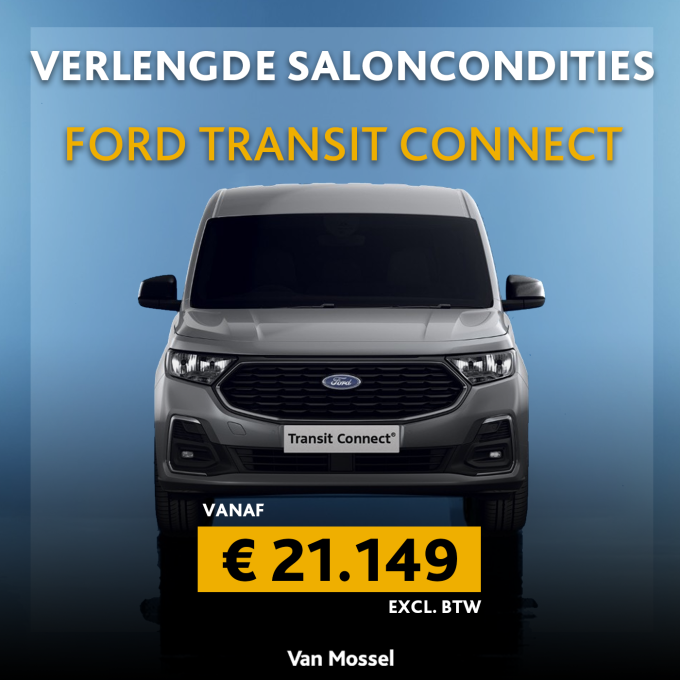 Ford saloncondities Transit Connect kopie verlengd kopie